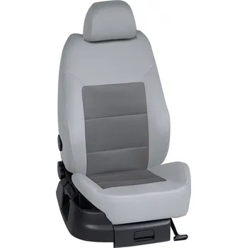 Potah sedadla Autopotahy Volkswagen CRAFTER / CRAFTER /2006-2016, CRAFTER (3 místa), KOMFORT > OR 0373 (OR 0373 / Světle šedý bok)