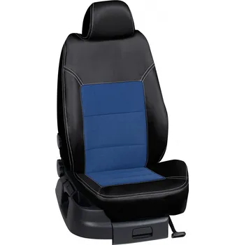 Potah sedadla Autopotahy Citroën C3 / od r.2019->, 5 dveří, Aircross, KOŽENKA > OR 0405 (OR 0405 / Černý koženkový bok)