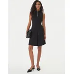 HUGO Každodenní šaty Noella 50557496 Černá Regular Fit XS