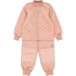 MIKK-LINE Dětský termo set bunda a kalhoty oranžová Café Créme – Velikost: 98 Oranžová 98