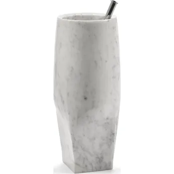 Váza Serax, Váza mramorová Josephine 40 cm bílá - Formadore