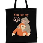 BIO plátěná taška s potiskem Punch baby taška