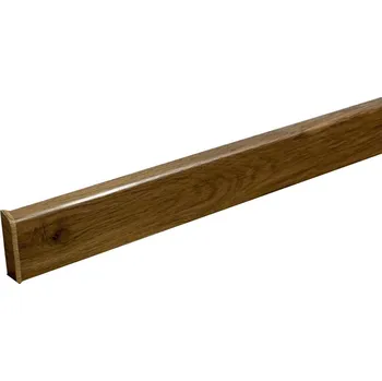 Podlahová lišta Soklová lišta SPC RIGID Hamilton 2 m, koncovky 1 ks pravá + 1 ks levá, hnědá, Egibi - 1 rok na vrácení + DOPRAVA ZDARMA k Vám i zpět