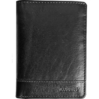 Peněženka Pánská peněženka LAGEN kožená V-26/T tmavě hnědá D.BRN