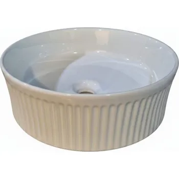 Umyvadlo INVENA - Umyvadlo na desku GLAMOUR TREND 36cm bílá CE-63-001-C