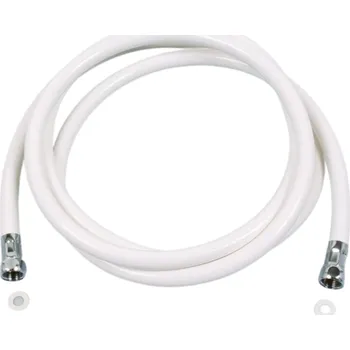 Sprchová hadice COMET Sprchová hadice bílá - délka 1,5 m, připojení: 3/8" x 3/8"