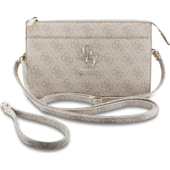 Guess PU 4G Metal Logo Kabelka na Telefon-Růžová