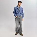 Reserved - Džíny baggy se sepraným efektem - šedá - YV149-90J - YV149-90J-32