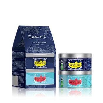 Čaj Kusmi Tea Sada dvou miniatur černých sypaných čajů Anastasia & Prince Vladimir, 2x 20g 21324A1430