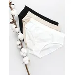 3 PACK Kalhotky Gorteks Alana - bavlna Mix barev 40