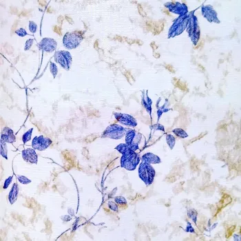 Tapeta Design Fix 0044D samolepící tapeta, modré květy, šířka 45 cm