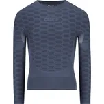 Q36.5 Spodní cyklistické triko s dlouhým rukávem Base Layer 3 long sleeves ZIMA, léto Modrá L/XL Unisex, Pánské