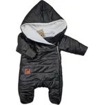 Zimní prošívaná kombinéza s bavlněnou podšívkou, Z&Z - černá Velikost koj oblečení: 80 (9-12m)