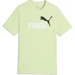 Puma Ess 2 Color No.1 Logo Tee J 68577838 - apple spritz 152