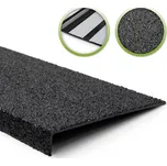 Protiskluzový nášlapný profil GFK, střední tvrdost, černý, šířka 2500 mm, samolepicí