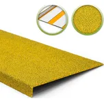 Protiskluzový nášlapný profil VIGIL, žlutý, šířka 800 mm, samolepicí