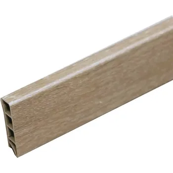 Podlahová lišta Soklová lišta SPC RIGID Jasper 2 m, koncovky 1 ks pravá + 1 ks levá, hnědá, Egibi - 1 rok na vrácení + DOPRAVA ZDARMA k Vám i zpět