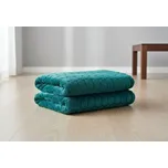 Deka z mikrovlákna ZORKA tmavě tyrkysová 150x200 cm Mybesthome