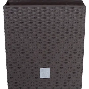 Květináč Květináč Rato Flat hnědý, varianta 20 cm