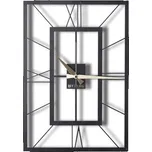 Nástěnné hodiny Opviq November XL, kovové, 70 x 49 cm, černé - B OPVIQ