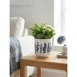 Sinsay - Keramický květináč s rostlinným motivem - vícebarevná - 167JD-MLC - 167JD-MLC-ONE