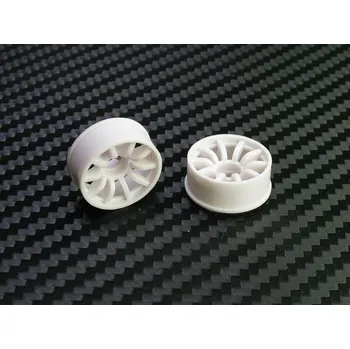 RC vybavení PN Racing Mini-Z 2WD Machine Cut 10 Spoke Front Wheel F1 (Yellow)