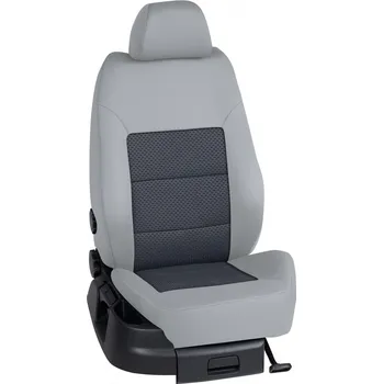 Potah sedadla Autopotahy Citroën C3 / od r.2019->, 5 dveří, Aircross, STANDARD > OR 0013 (OR 0013 / Světle šedý bok)