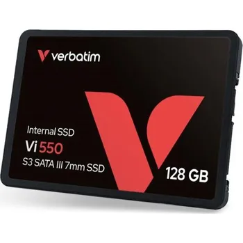 Interní pevný disk VERBATIM SSD Vi550 S3 128GB SATA III, 2.5” W 430/ R 560 MB/s