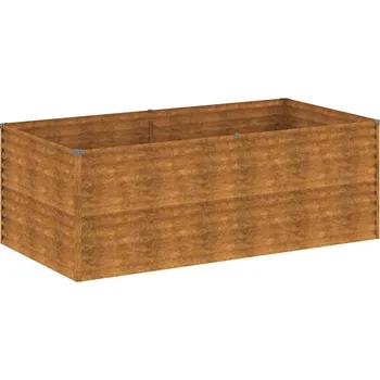 Vyvýšený záhon Vyvýšený záhon 152003 196 x 100 x 69 cm cortenová ocel