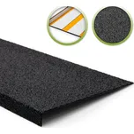 Protiskluzový nášlapný profil VIGIL, černý, šířka 1000 mm, samolepicí