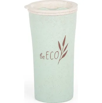 Láhev Eko kelímek G21 beECO Latte 450 ml, zelený