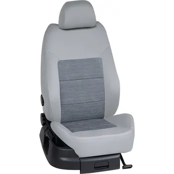 Potah sedadla Autopotahy Volkswagen TOURAN / TOURAN /10.2010-09.2015, Touran (5 míst), KOMFORT > OR 0356 (OR 0356 / Světle šedý bok)