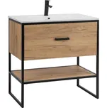 Koupelnová skříňka BROKLIN 821 - pod umyvadlo 80