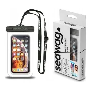 Pouzdro na mobilní telefon Seawag Proof Case voděodolné pouzdro pro telefon IPX8 + vodítko (bílé/černé)