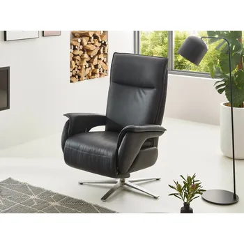 Křeslo LINA LOUNGE 2 relaxační kožené polohovací křeslo s funkcí 3- motorovou s kardiováhou