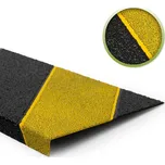 Protiskluzový nášlapný profil VIGIL, černo-žlutý, šířka 1000 mm