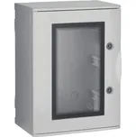 Iboco IP-VTR 02 OBLO 04622 Rozváděčová skříň s průhlednými dveřmi; velikost 02 (428x325x183)