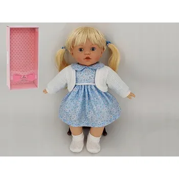 Panenka 40cm Panenka holčička s polským hlasem, zpívá a mluví polsky
