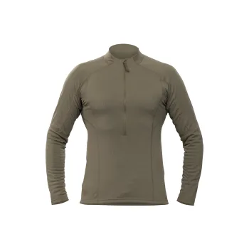 Pánská mikina Tilak Mera khaki XXL; Zelená mikina + DÁREK DLE VÝBĚRU!