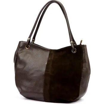Kabelka Dámská kabelka Luka 26-089 tmavě hnědá + doprava zdarma