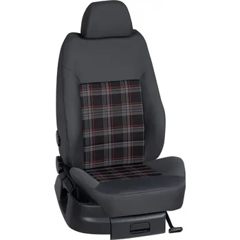 Potah sedadla Autopotahy Volkswagen TOURAN / TOURAN /10.2010-09.2015, Touran (7 míst), STANDARD > OR 0366 (OR 0366 / Tmavě šedý bok)