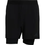 Pánské šortky adidas D4T Workout 2in1 Shorts Black L