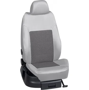 Potah sedadla Autopotahy Citroën C3 / od r.2019->, 5 dveří, Aircross, KOŽENKA > OR 0372 (OR 0372 / Šedý koženkový bok)