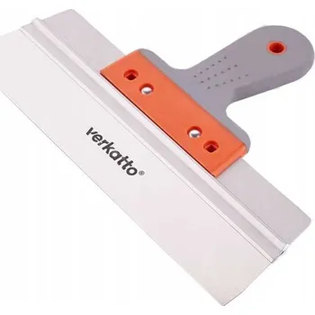 FASÁDNÍ ŠPACHTLE NEREZOVÁ NA HLADKÉ POVRCHY S GUMOVOU RUKOJETÍ 350MM