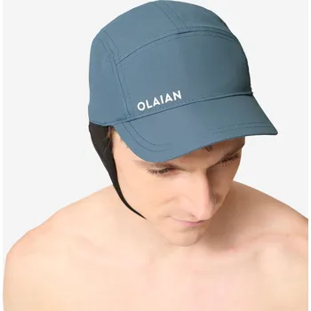 Kšiltovka OLAIAN Kšiltovka na surf 100 MODRÁ|ŠEDÁ