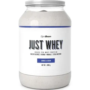 Protein Just Whey - GymBeam Příchuť: gourmet vanilla
