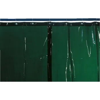 Příslušenství ke svářečce Proindustry Svářecí zástěna T75M - 1,3 x 1,8 metru TTV-T75M-130x180 tmavě zelená