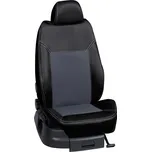 Autopotahy Volkswagen TRANSPORTER T5 / od r.2010->, 9 Míst, KOŽENKA > K0022 (K0022 / Černý koženkový bok)