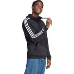Pánská mikina 3-Stripes Hoodie M IB4028 Černá vzor - Adidas