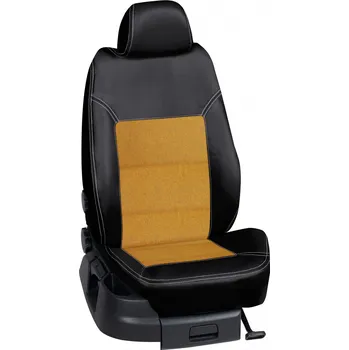 Potah sedadla Autopotahy Ford C-MAX / 2016, 5 dveří, TREND PLUS, KOŽENKA > OR 0417 (OR 0417 / Černý koženkový bok)